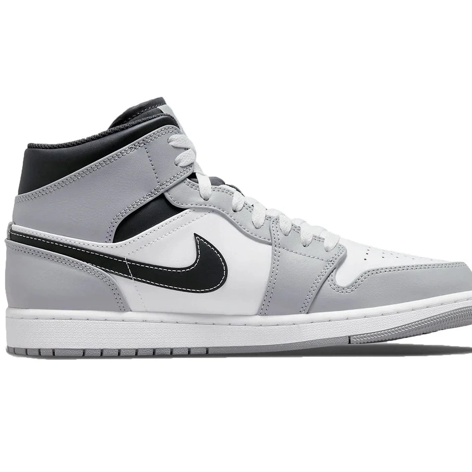 Air Jordan Grey Smoke Light 1 Mid Anthracite 0803